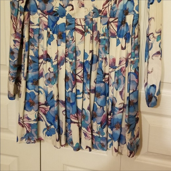 Free people purple and blue floral dress - Picture 2 of 2